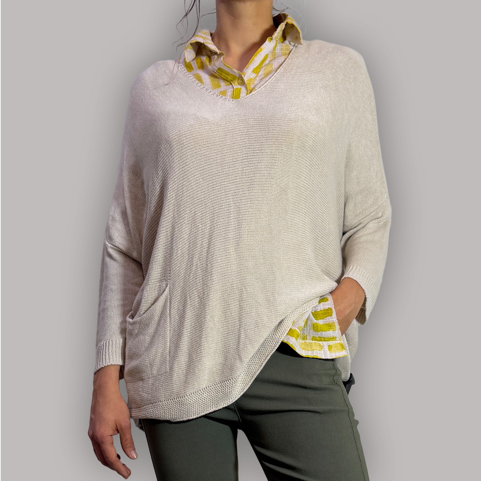 YAZ JERSEY TRICOT CON PICO BOLS