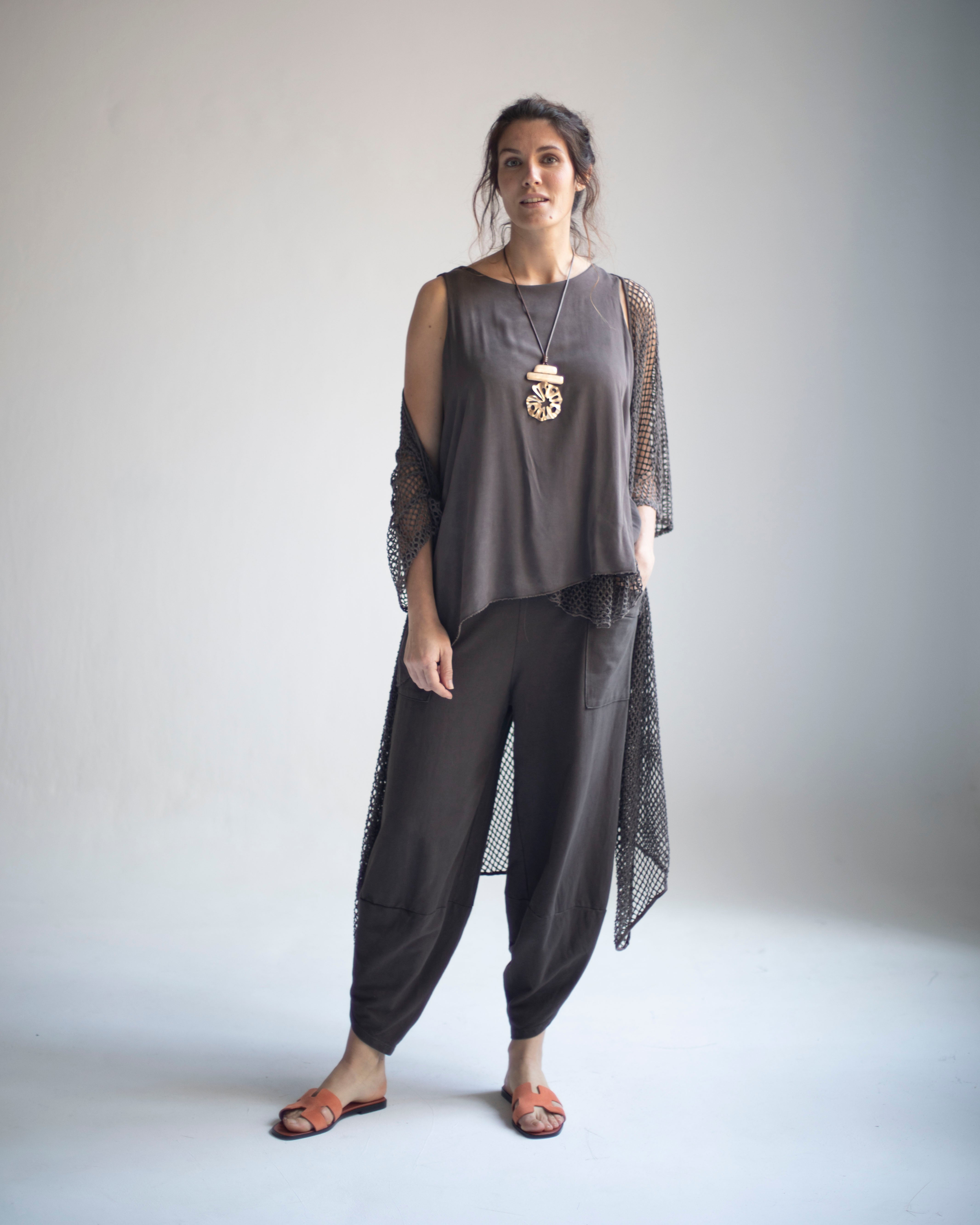 TEZ PANTALÓN PAJE BOLSILLOS WOMAN