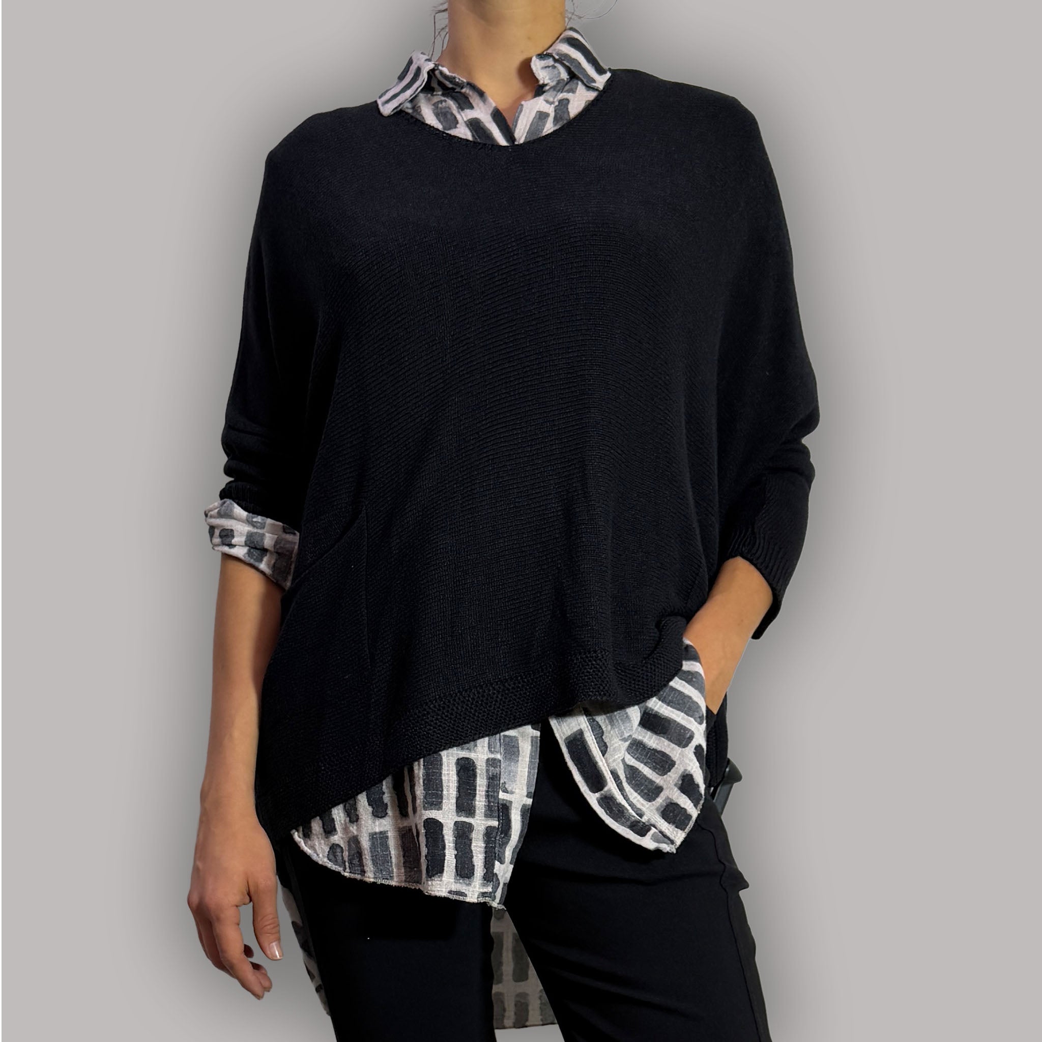 YAZ JERSEY TRICOT CON PICO BOLS