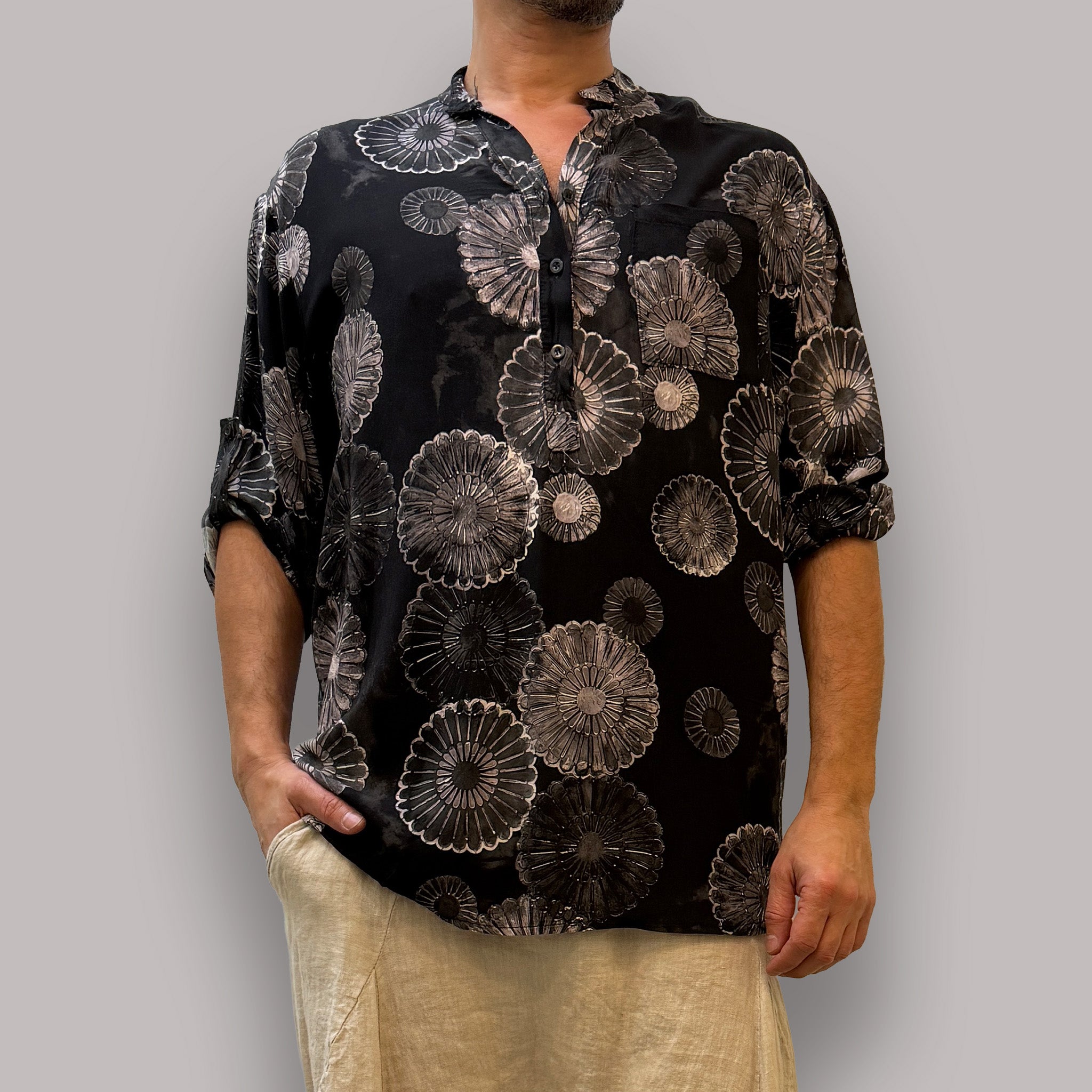 CTB CAMISA TAP/BOL C/MAO VISC MAN