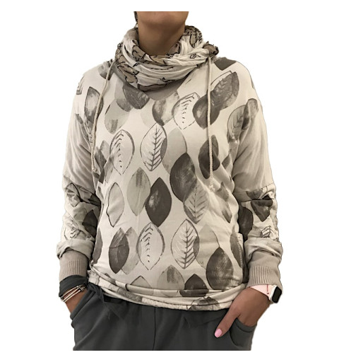 SUDADERA ESTAMPADA