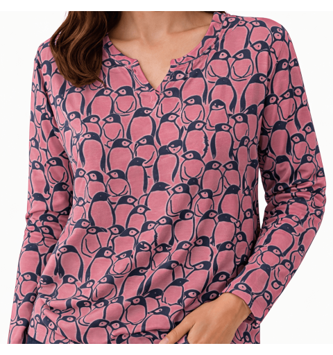 CAMISETA ESTAMPADA PINGUINO