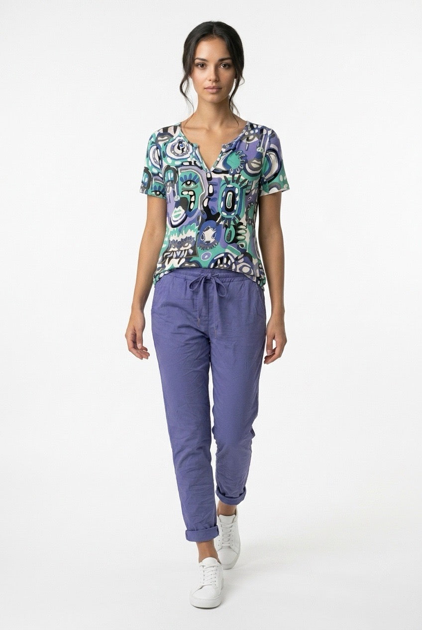 Camiseta Estampada Face