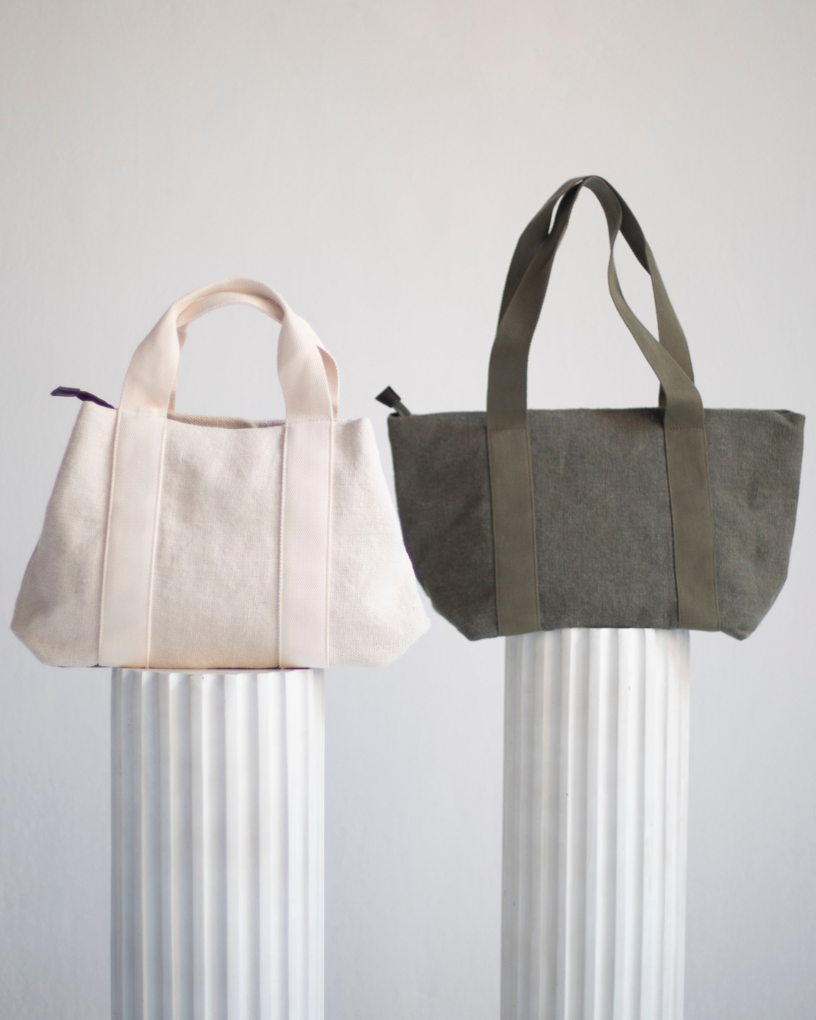 BOLSO RECTANGULO LINO CUERO