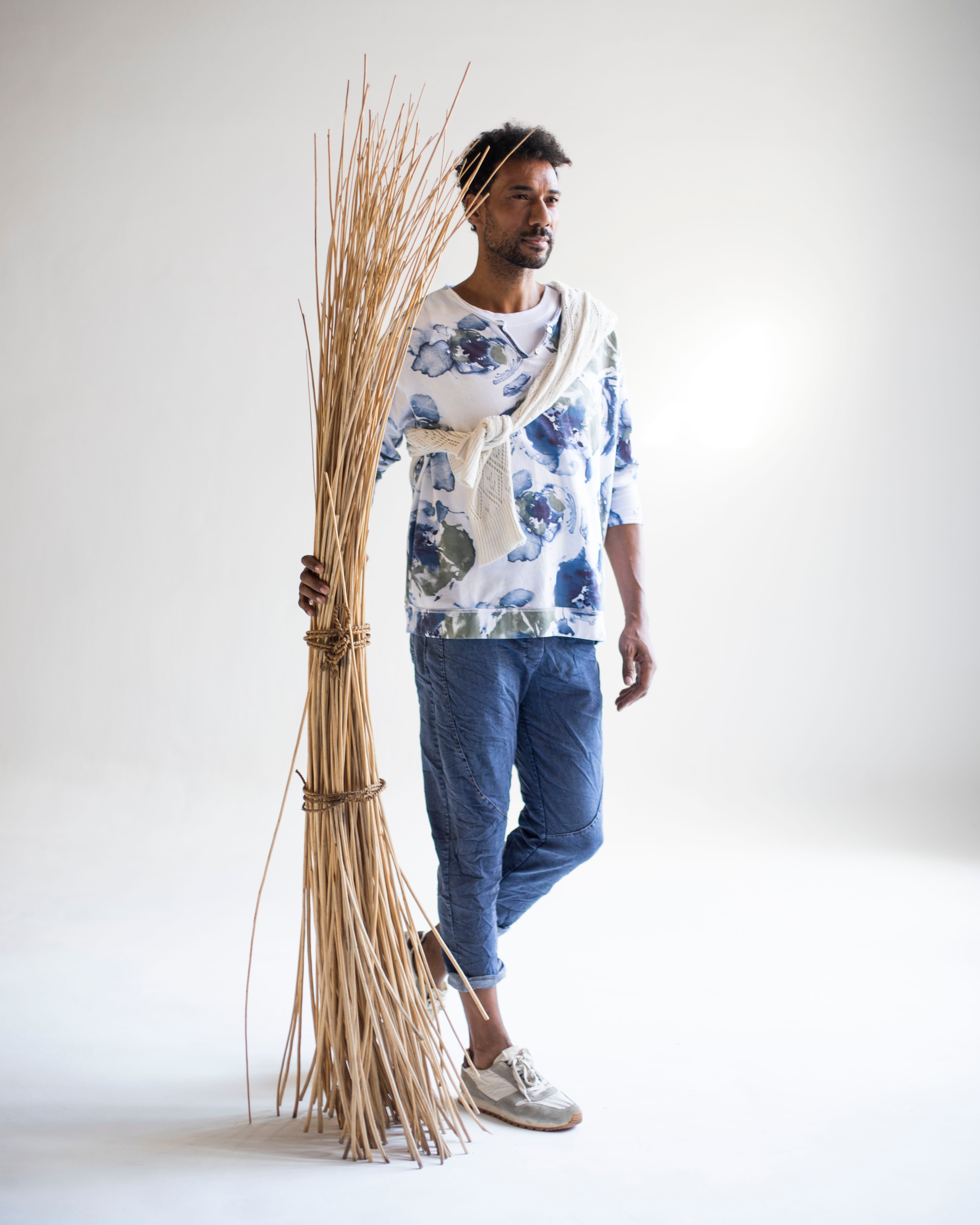 COB CAMISETA C/BOTON ABSTR FLW