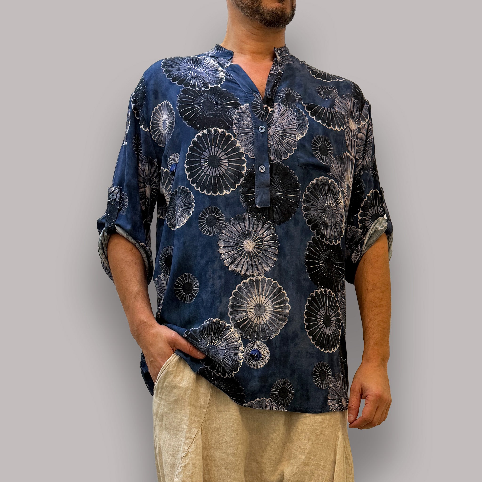 CTB CAMISA TAP/BOL C/MAO VISC MAN
